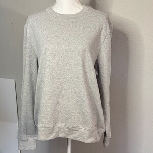 bebe Gray Crew Neck Sweater